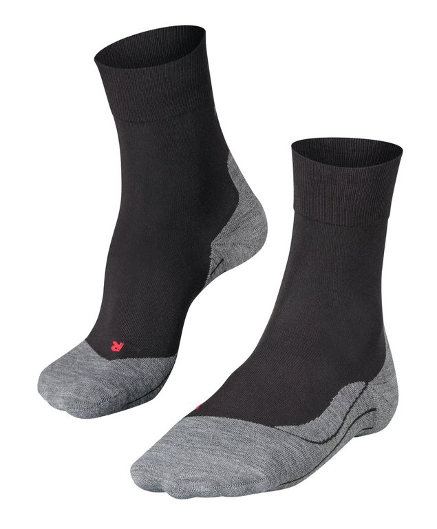 Falke Laufsocke RU4 (mittelstarke Polsterung) schwarz/grau Herren - 1 Paar
