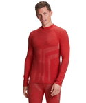 Falke Functional Underwear Long Sleeve Shirt Wool-Tech (finest Merino wool, high freedom of movement) red Men