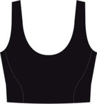 Falke Funktionsunterwäsche Sport-Bra (verstellbare Träger, Polyamid-Mischung) schwarz Damen