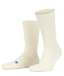 Falke Wandersocke Crew Walkie Ergo (Trekking, Merinowolle) wollweiss - 1 Paar
