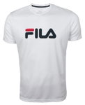 Fila Tennis-Tshirt Logo weiss Herren