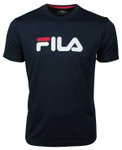 Fila Tennis-Tshirt Logo navyblau/weiss Herren