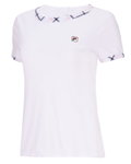 Fila Tennis-Shirt Yamila (angenehmes Tragegefühl) weiss Damen