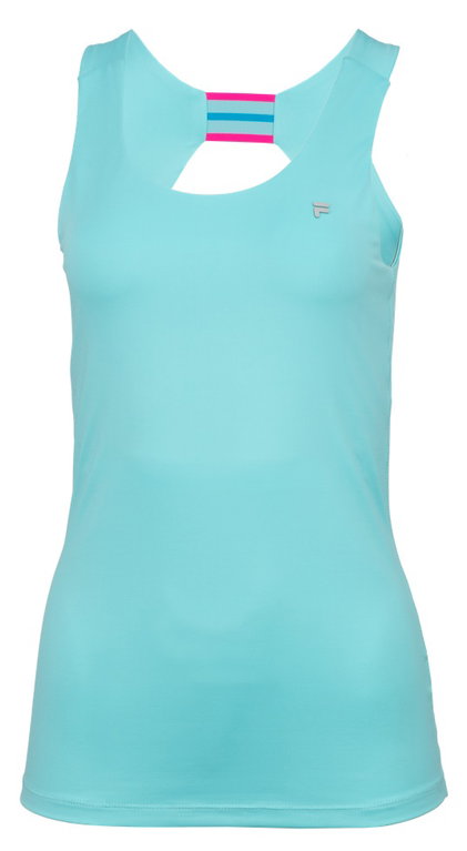 Fila Tennis Tank Top Alissa (wide straps, comfortable feel) blue Women