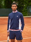 Fila Tennisjacke Björn navyblau/weiss Herren