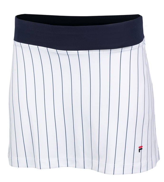 Fila Tennisrock Anna (100% Polyester) weiss/peacoatblau Damen