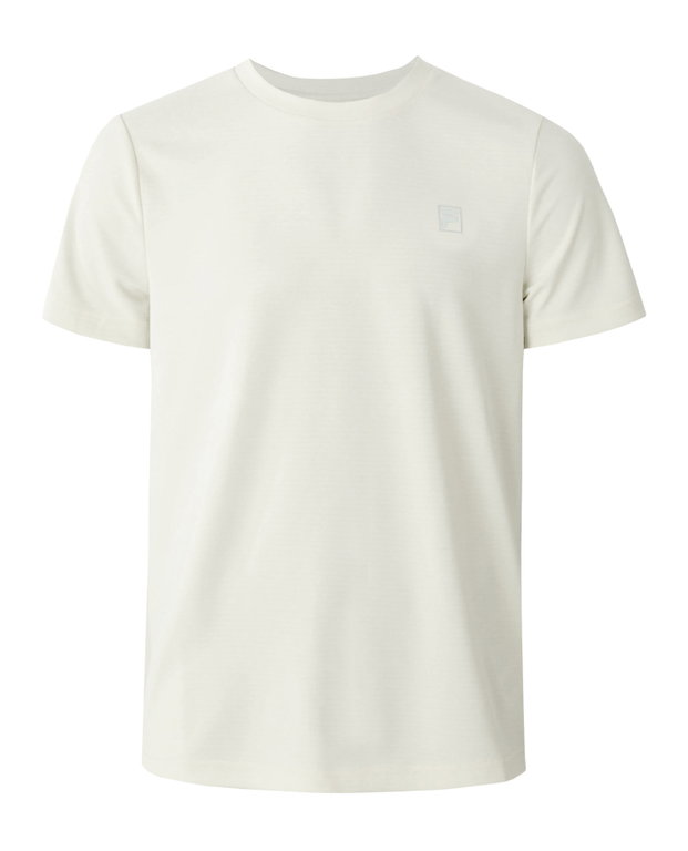 Fila Leisure T-shirt Tristan (100% Polyester, modern look) beige/ecru men's