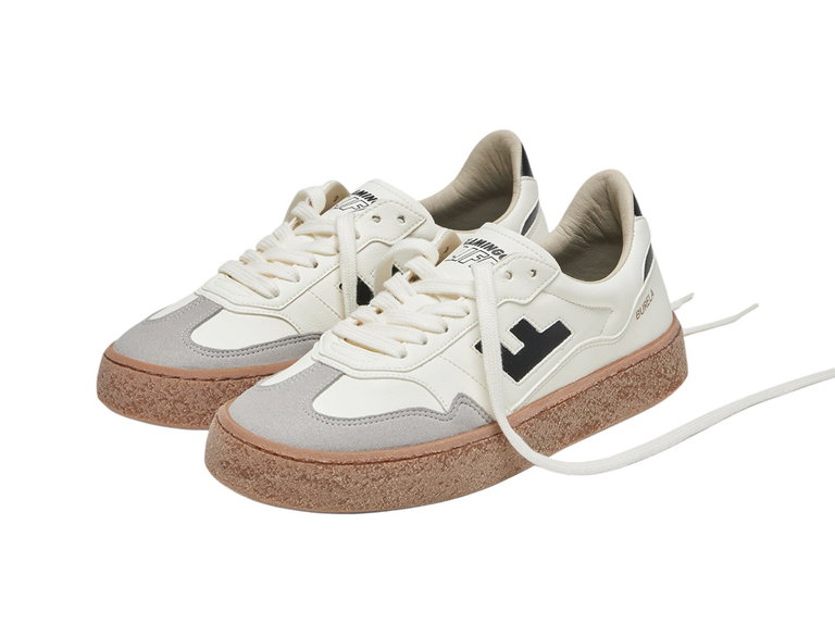 Flamingos Life Sneaker Burela Bold - creamweiss/schwarz