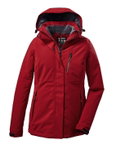 Killtec Winterjacke KOW 140 mit Kapuze (wasser- und winddicht) rot Damen