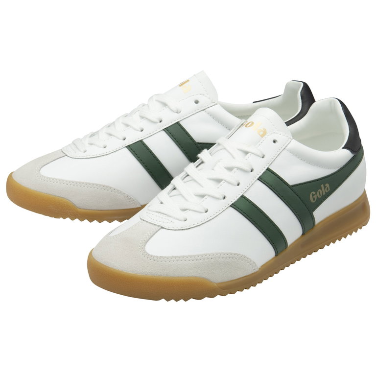 Gola Sneaker Torpedo Leder 2025 weiss/immergrün/schwarz Herren