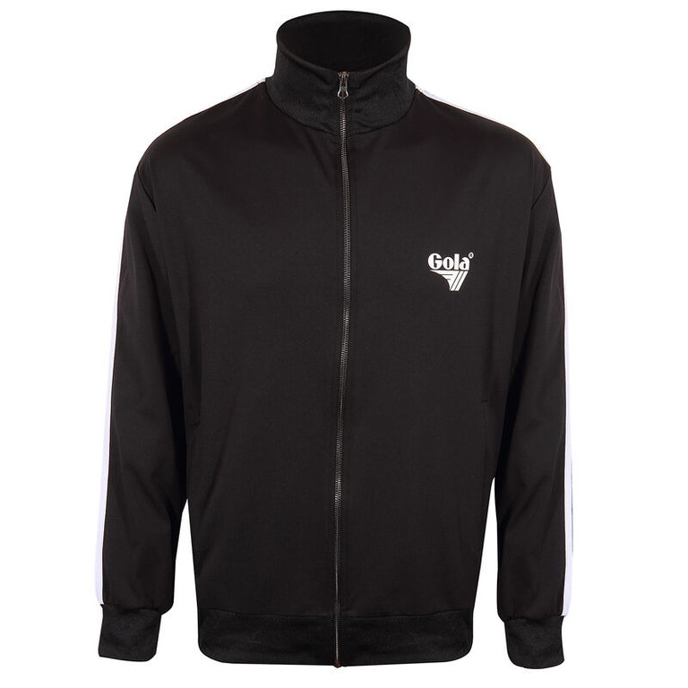 Gola Freizeitjacke Tricot Through Logo Full Zip (Polyester) schwarz Herren