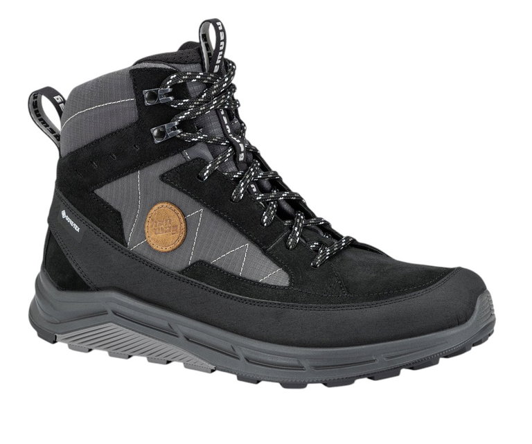 Hanwag Hiking Shoes Red Point Light MID GTX (Suede/Textile, waterproof) black/anthracite grey men's