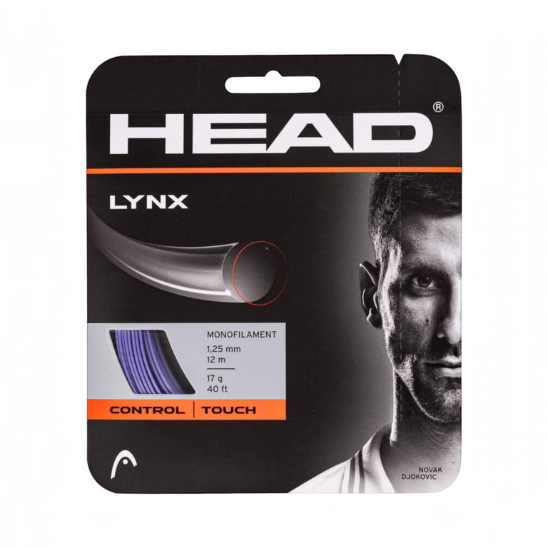 Head Tennissaite Lynx (Haltbarkeit) violett 12m Set
