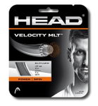 Besaitung mit Tennissaite Head Velocity MLT (Armschonung+Touch) schwarz