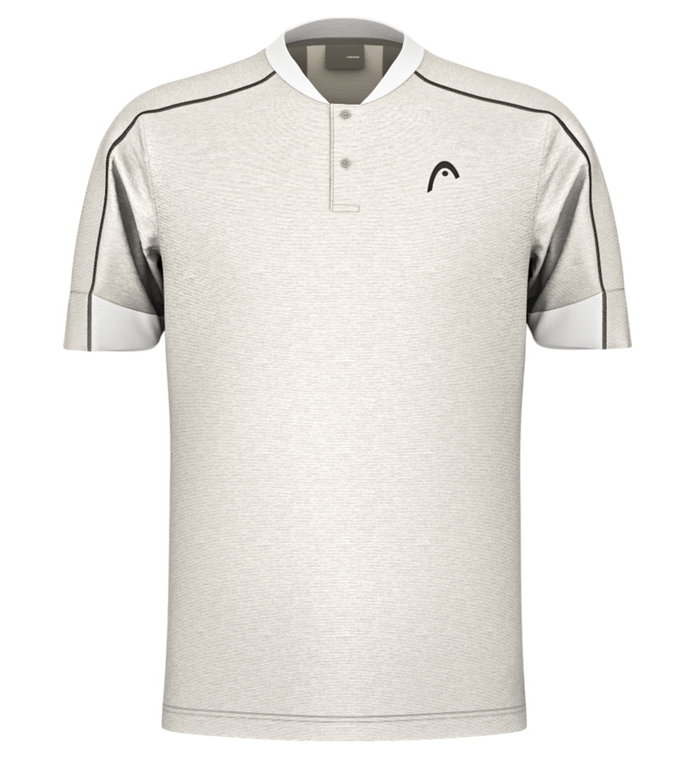Head Tennis-Polo Play Tech (Mesh-Einsätze, feuchtigkeitsabsorbierend) 2025 beige Herren