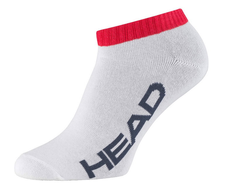 Head Tennissocken Sneaker weiss/rot - 1 Paar