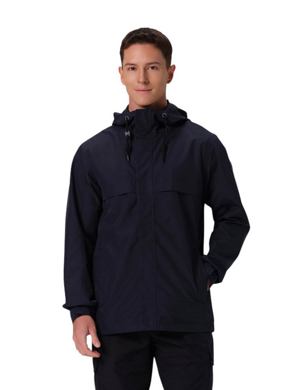 Icepeak Wanderjacke Atlanta (winddicht, wasserabweisend) dunkelblau Herren