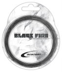 IsoSpeed Tennissaite Black Fire (Haltbarkeit+Kontrolle) schwarz 12m Set