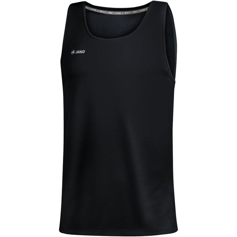 JAKO Lauf-Tanktop Run 2.0 (ärmellos) schwarz Herren