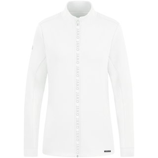 JAKO Freizeitjacke Pro Casual (elastisches Material, Seitentaschen) weiss Damen