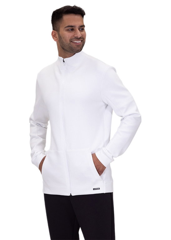 JAKO Leisure Jacket Pro Casual (elastic material, side pockets) white men