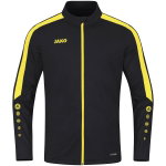 JAKO Trainingsjacke (Polyester) Power (100% rec. Polyester) schwarz/gelb Kinder
