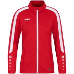 JAKO Trainingsjacke (Polyester) Power (100% rec. Polyester) rot Damen
