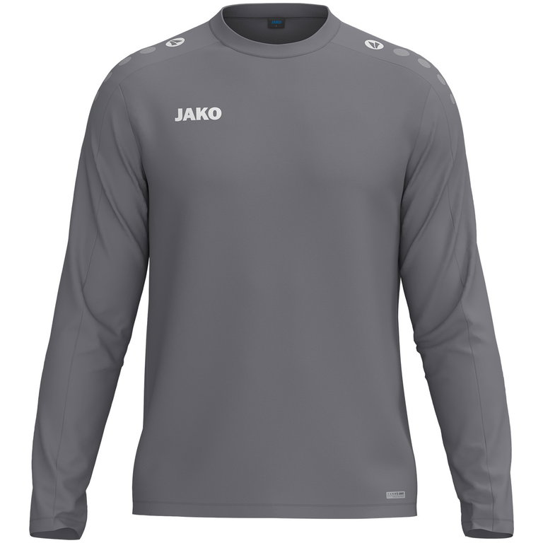 JAKO Sport Long Sleeve Sweatshirt One (Polyester Fleece) grey Men's