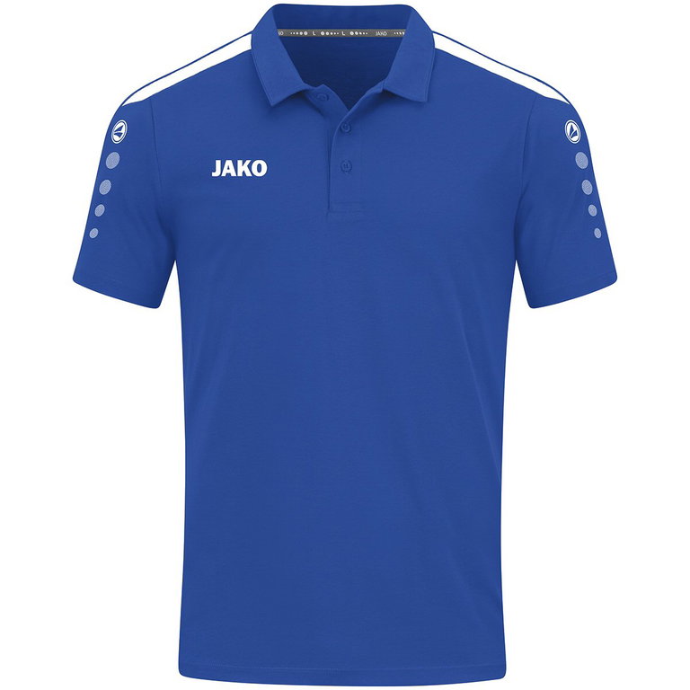 JAKO Sport-Polo Power (Mischgewebe, strapazierfähig) royalblau Herren