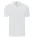 JAKO Freizeit-Polo Organic Pique (Bio-Baumwolle, 200g/m2) weiss Jungen