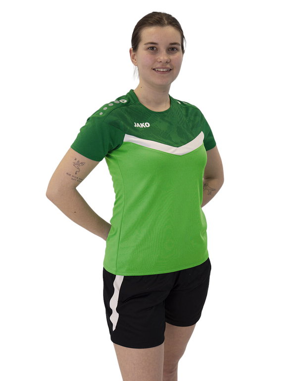 JAKO Sport Shirt Iconic (Polyester Micro Mesh) green/dark green Ladies