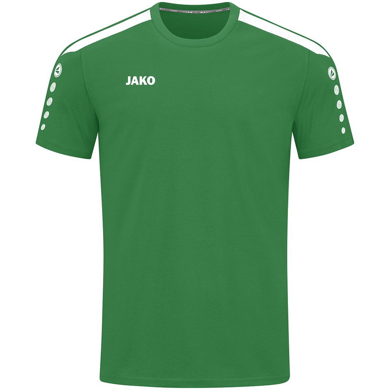 JAKO Sport-Tshirt Power (strapazierfähig, angenehmes Tragegefühl) grün Kinder