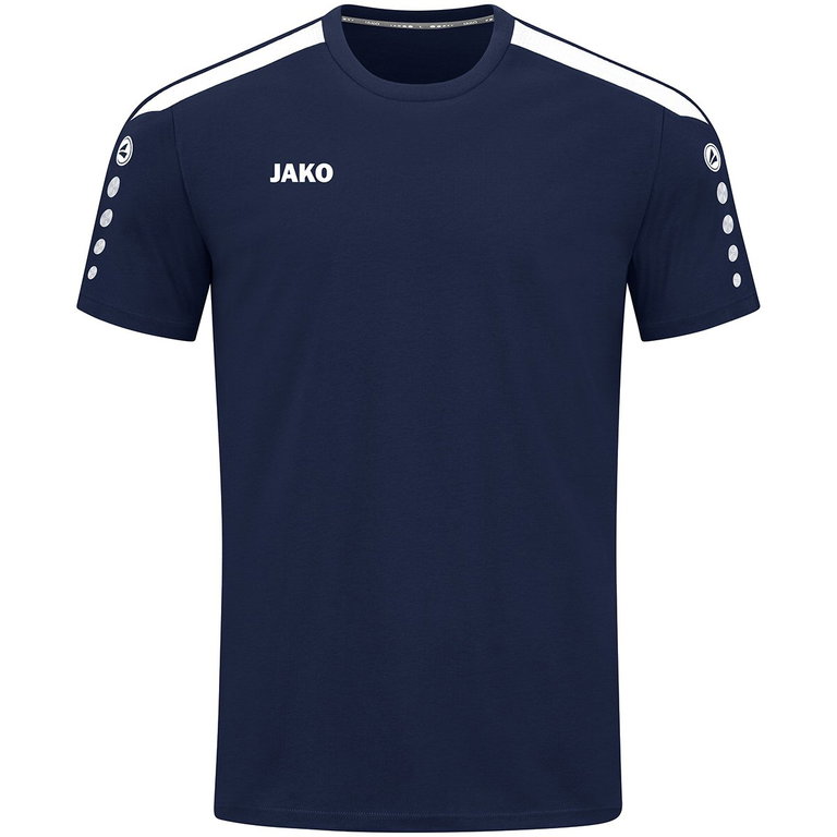 JAKO Sport-Tshirt Power (strapazierfähig, angenehmes Tragegefühl) marineblau Kinder