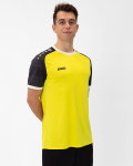 JAKO Sport-Tshirt Trikot Iconic (Polyester-Interlock) gelb/schwarz Herren