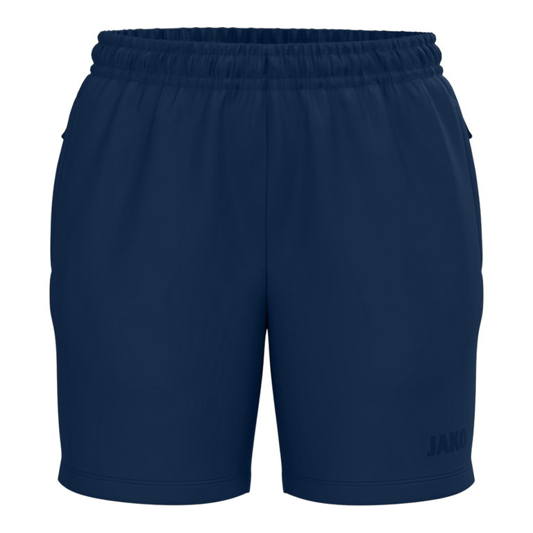 JAKO Sports Shorts (Webshort) One (Side Pockets with Zipper) Short Navy Blue Ladies