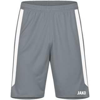 JAKO Sports Pants Power (Polyester Interlock, elastic, quick-drying) short dark grey Kids