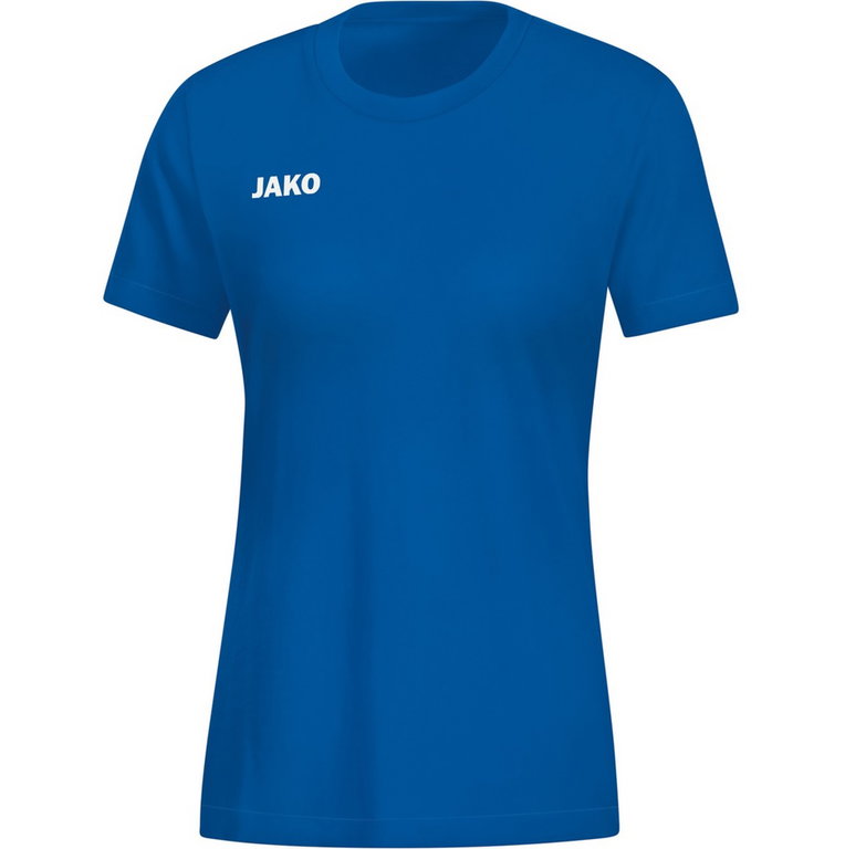 JAKO T-Shirt Base (Baumwolle) royalblau Damen