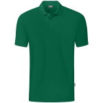 JAKO Leisure Polo Organic Pique (Organic Cotton, 200g/m2) green Boys