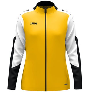 JAKO Trainingsjacke (Polyester) Dynamic (100% rec. Polyester) gelb/weiss/schwarz Damen