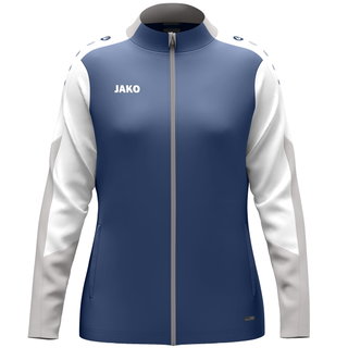 JAKO Trainingsjacke (Polyester) Dynamic (100% rec. Polyester) nachtblau/weiss/hellgrau Damen