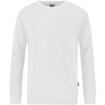 JAKO Long Sleeve Sweat Organic (Leisure, Organic Cotton) White Men