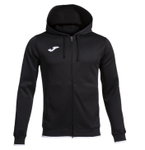 Joma Kapuzenjacke Olimpiada Full-Zip (Fleece-Futter) schwarz Herren
