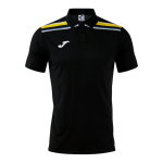 Joma Sport-Polo Toledo II (elastisch und leicht Material) schwarz Herren