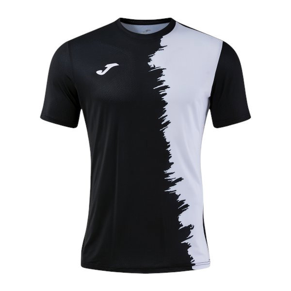 Joma Sport-Tshirt Picacho City (leicht, elastisch Material) schwarz/weiss Herren
