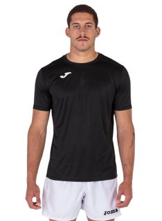 Joma Sport-Tshirt Strong (leicht, atmungsaktiv) schwarz Herren