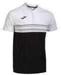 Joma Tennis-Polo Smash (elastisch, atmungsaktiv) schwarz/weiss Herren