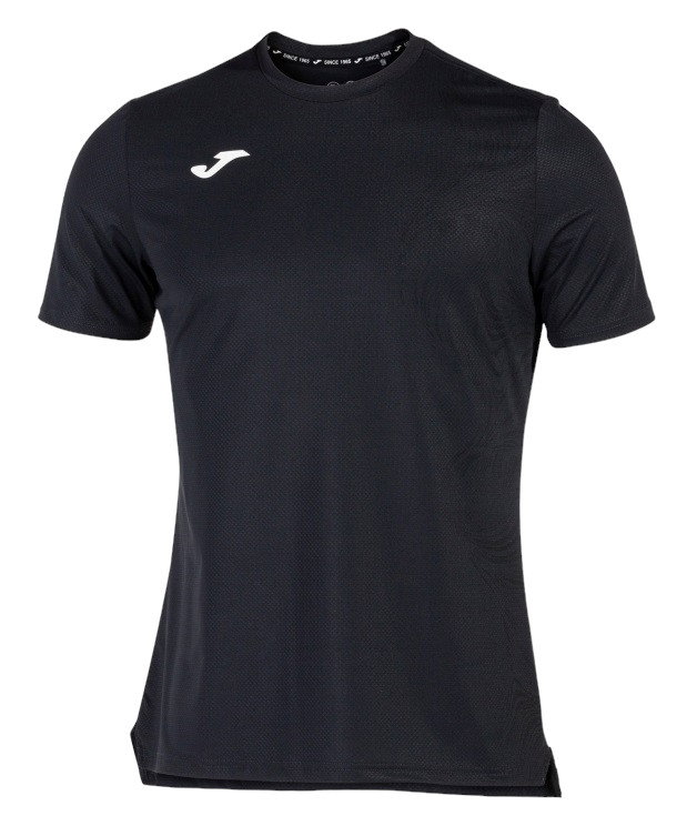 Joma Tennis-Tshirt Challenge (elastisch, leicht) schwarz Herren