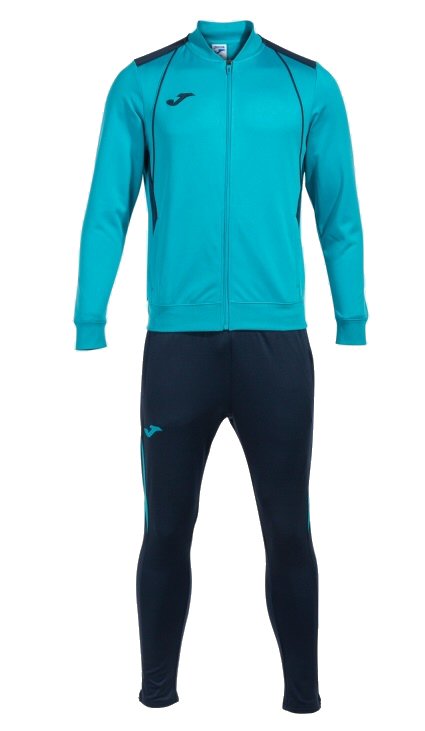 Joma Trainingsanzug Championship VII (Jacke und Hose) türkis/marineblau Herren