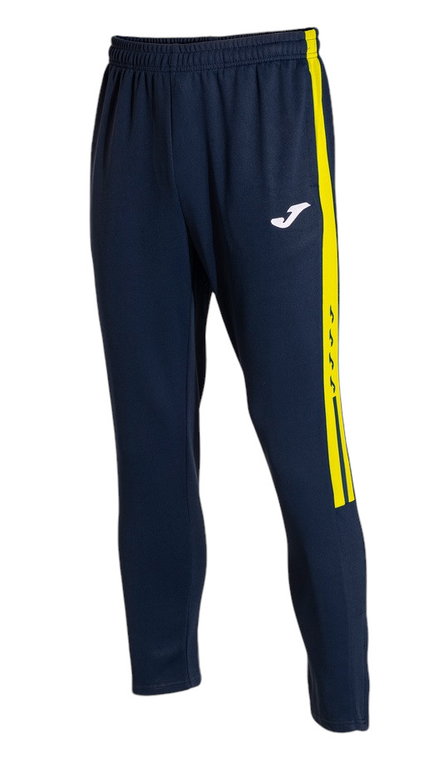 Joma Trainingshose Olimpiada (strapazierfähig, atmungsaktiv) lang marineblau/gelb Herren
