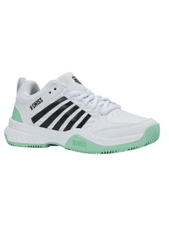 KSwiss Tennisschuhe Court Express 2 Clay/Sandplatz weiss/mint/schwarz Damen